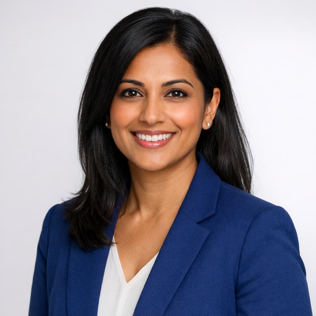 Sarah Patel, Head of Enterprise Sales
